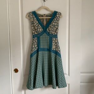 Tracy Reese lace inset dress